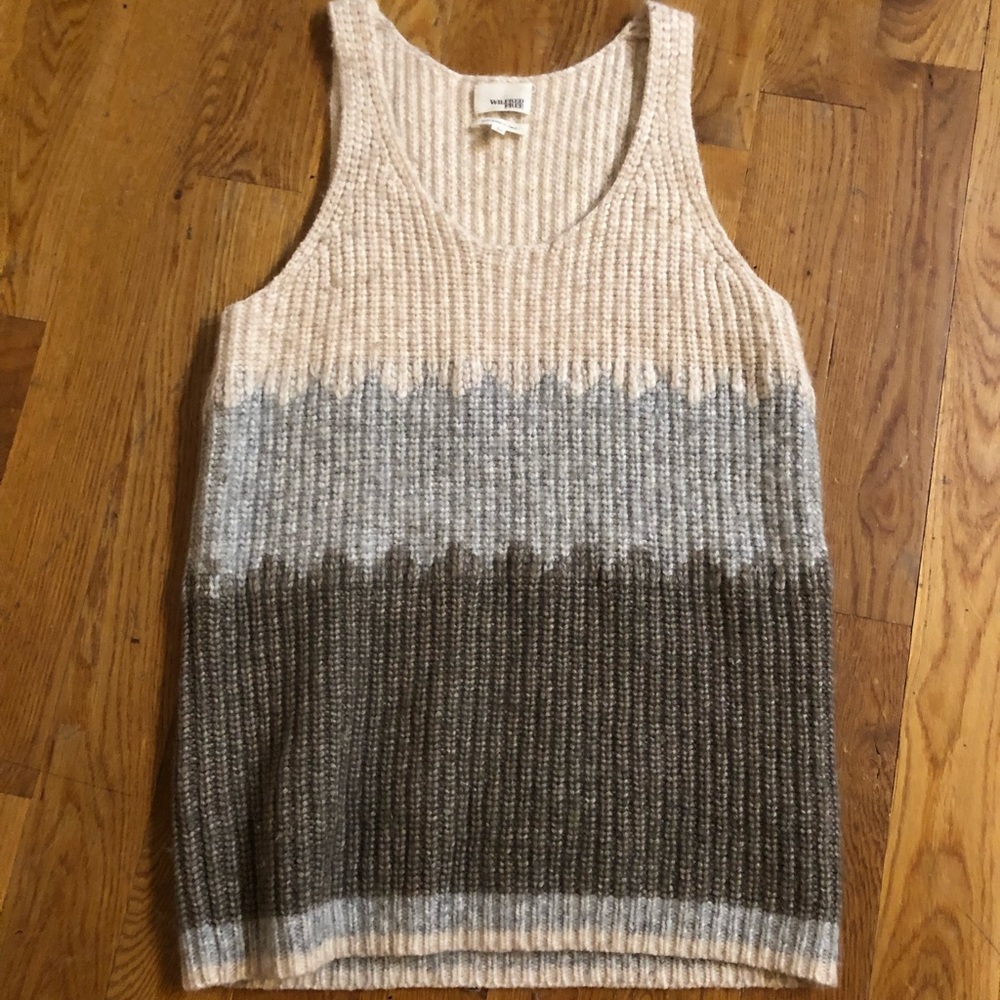 Wilfred Free Karolin Chunky Sweater Tank. NWOT
